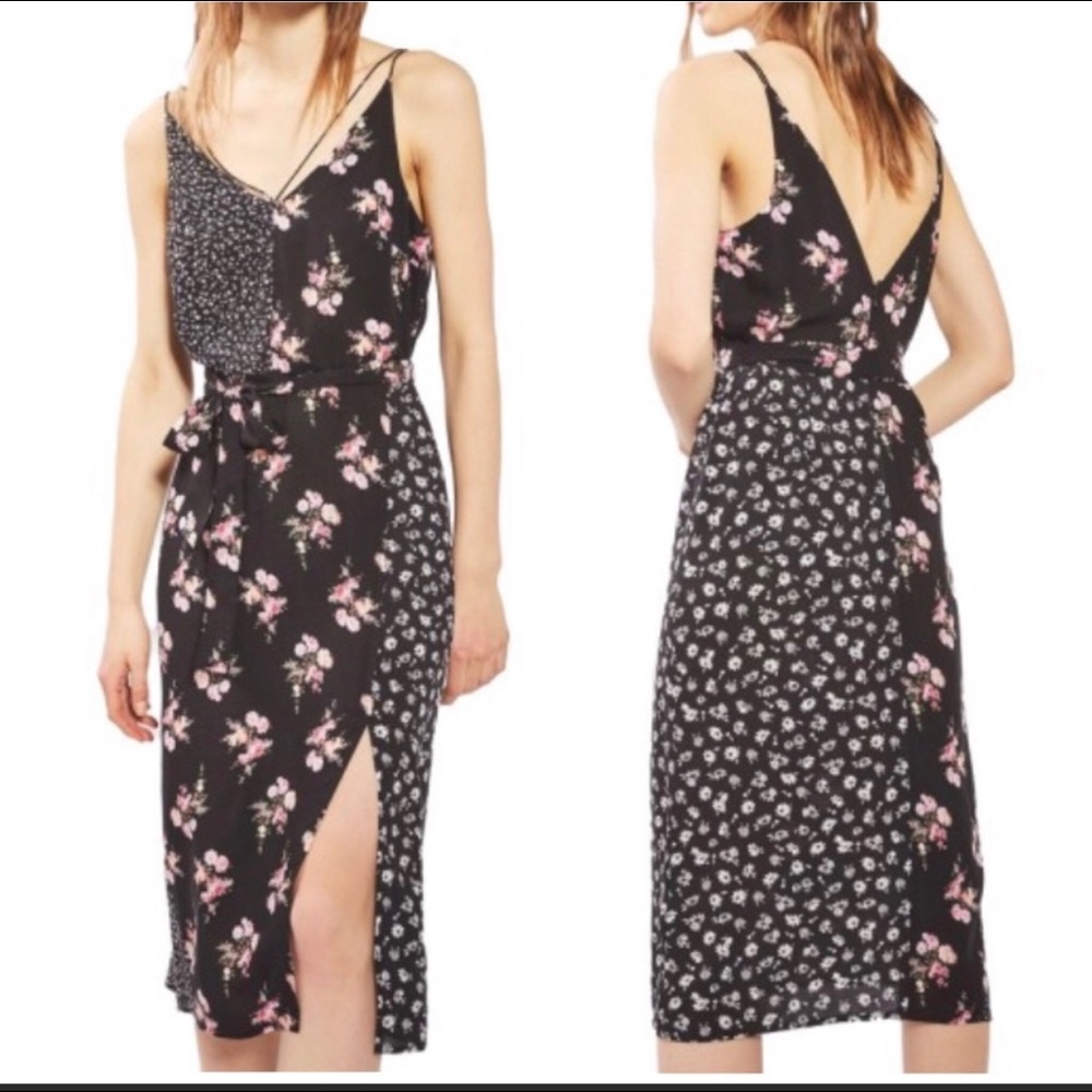 Topshop Floral Dress